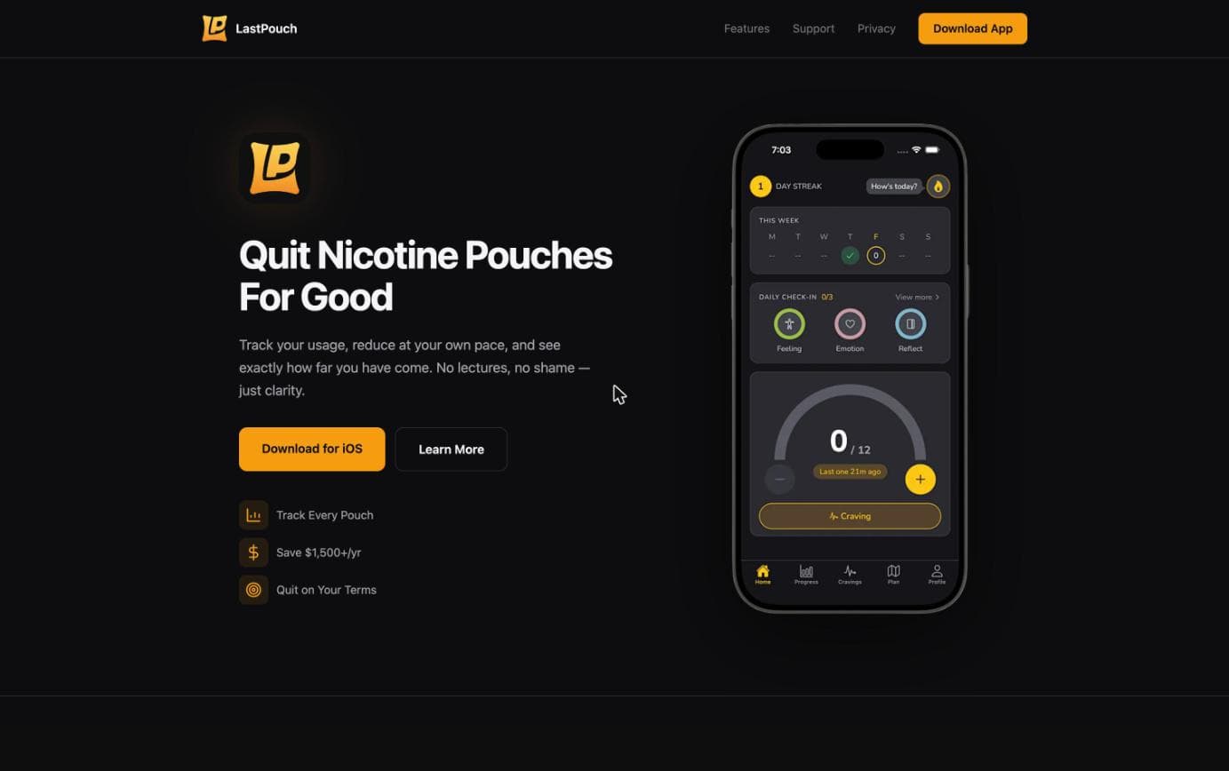 LastPouch website