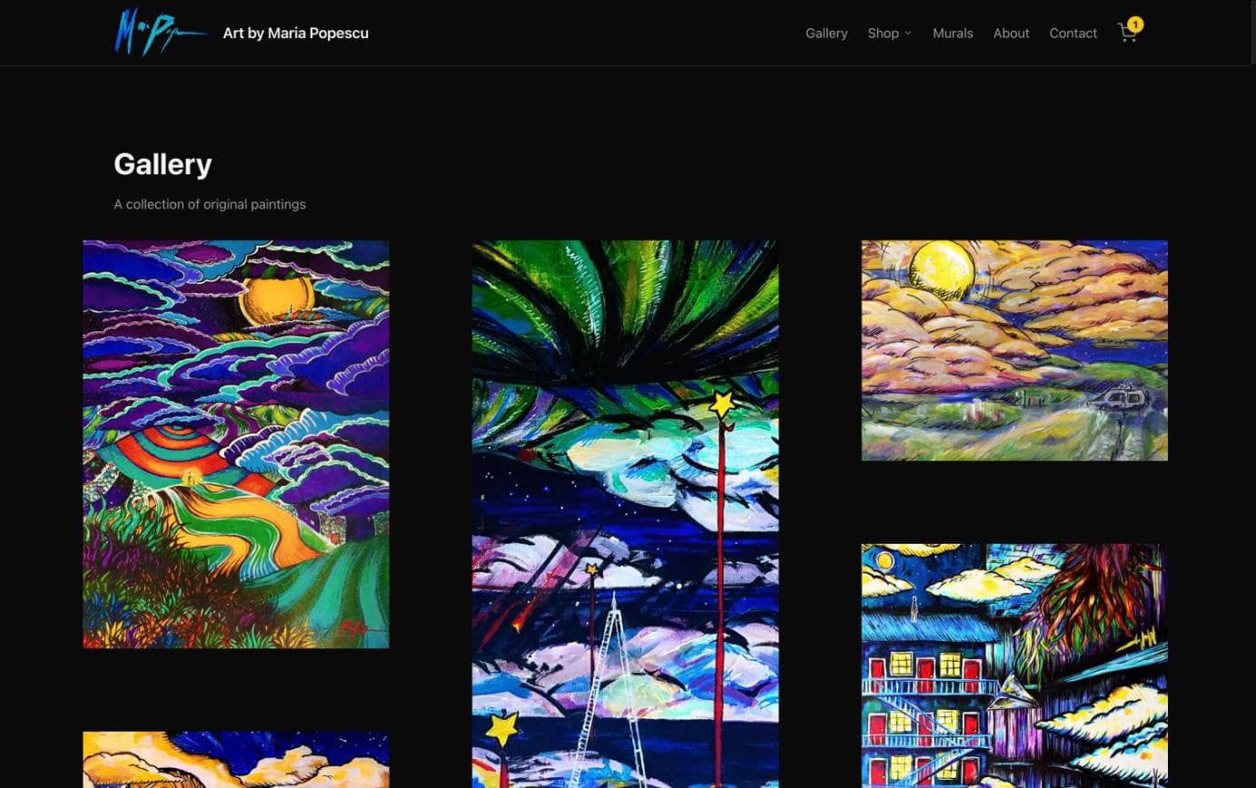 Art by Maria Popescu, another view
